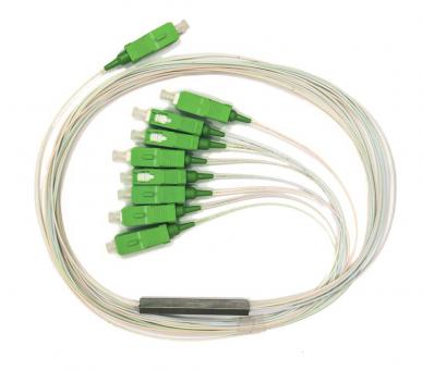 PS-132-A6-9B15-SA PLC сплиттер, 1x32, гильза, кабель 0,9мм 1,5м G.657 SC(APC)